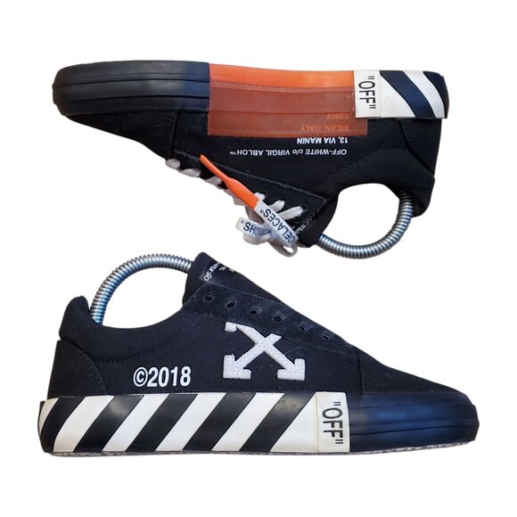 Off-White Shoes - Off-White Black and White Sneakers